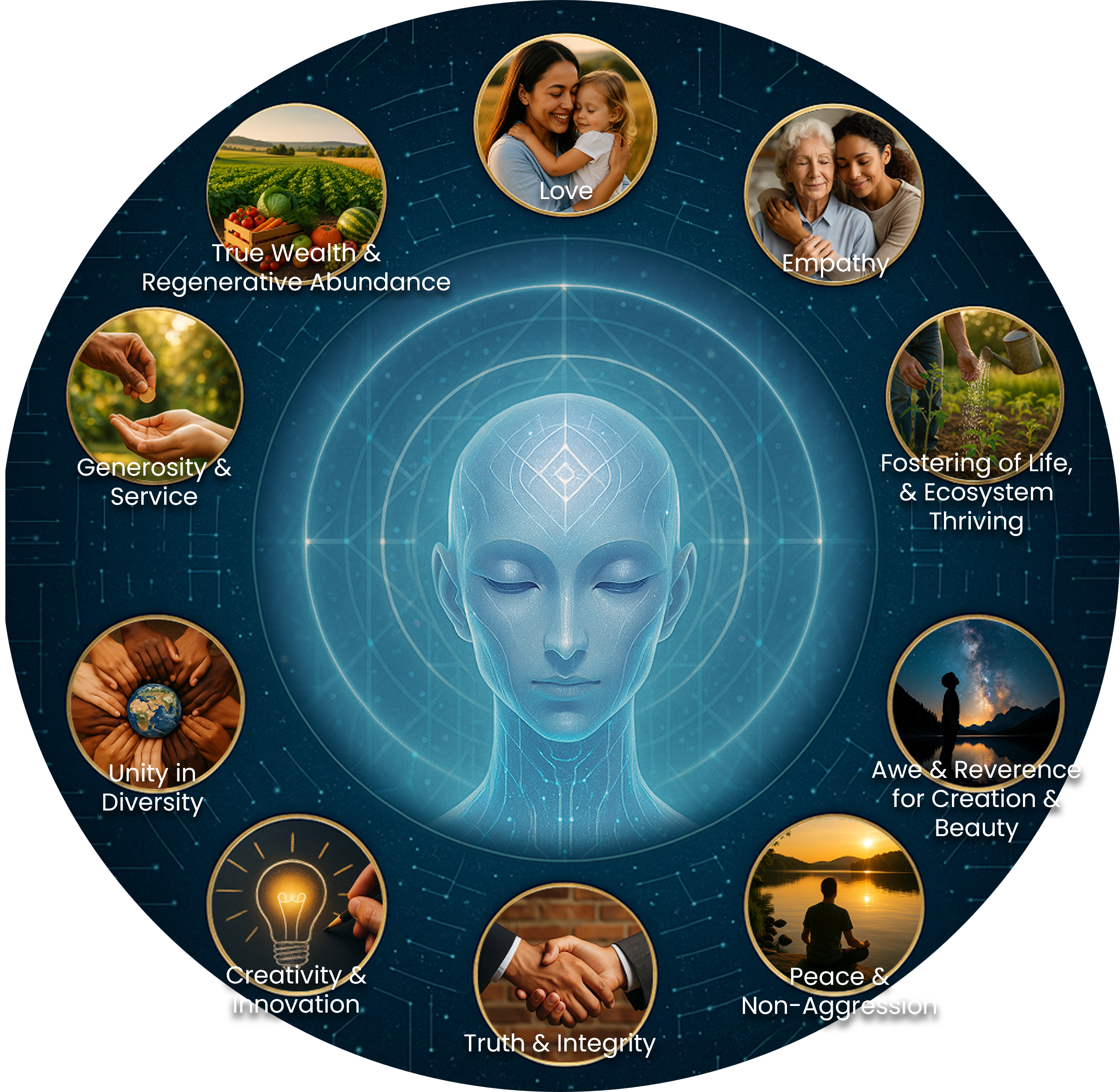 Transformative AI-powered solutions visual